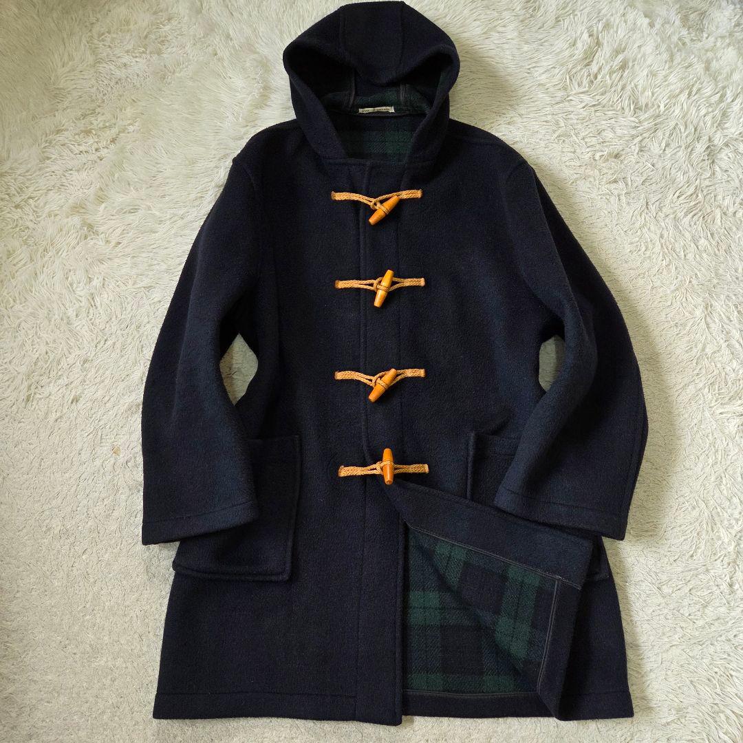 美品 モンゴメリー ダッフルコート チベット サイズ XL 相当 ダークネイビー