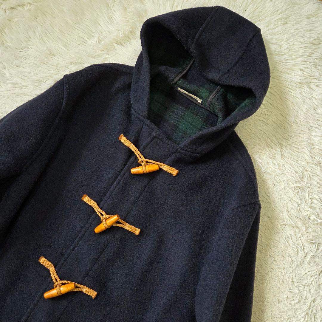 美品 モンゴメリー ダッフルコート チベット サイズ XL 相当 ダークネイビー