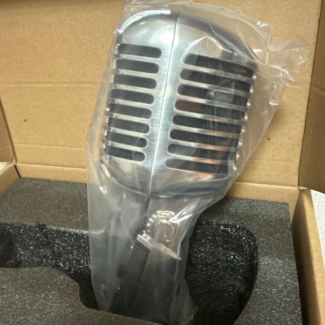 ガイコツ マイク ダイナミック マイク シルバー3個セット