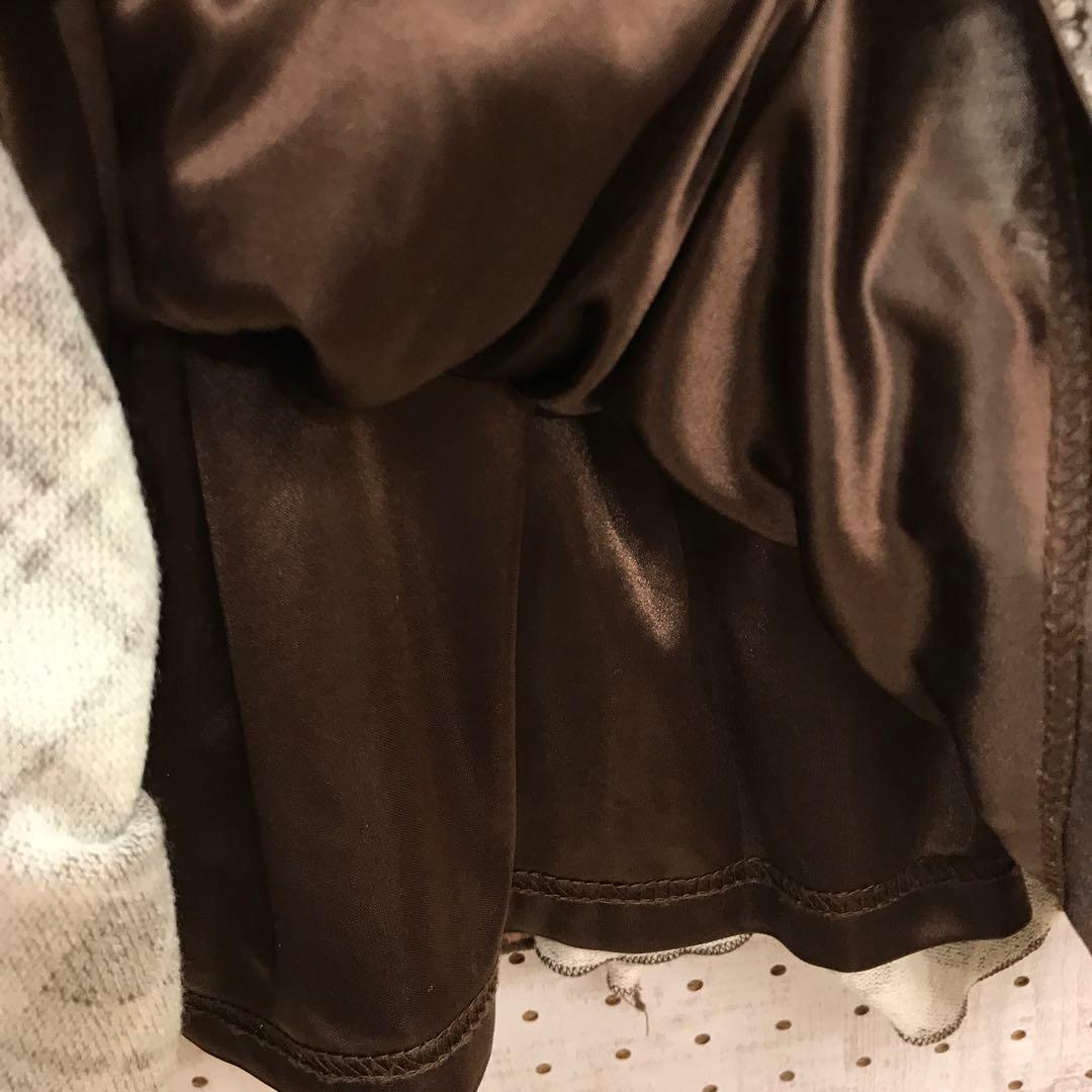 姫ギャル 古着 LIZLISA チェック オフショルダーチュニックワンピース