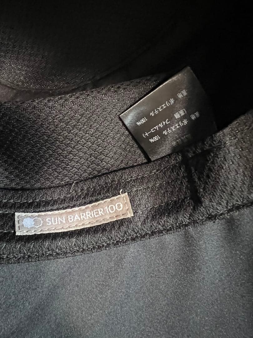 サンバリア100 ウインドハット　ネイビー　試着のみ　サイズM