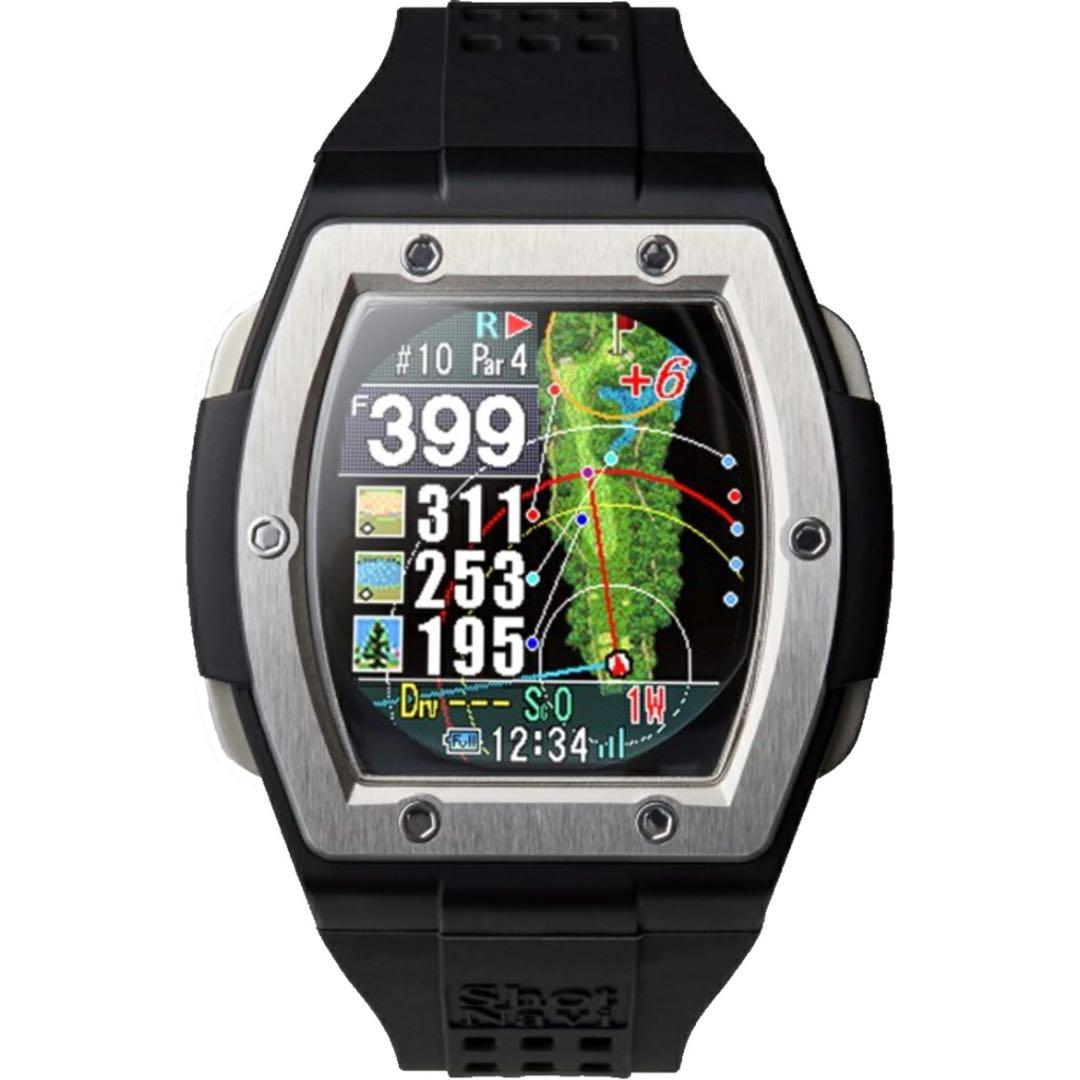 未使用品　ShotNavi　Crest　SV　ショットナビクレスト　シルバー