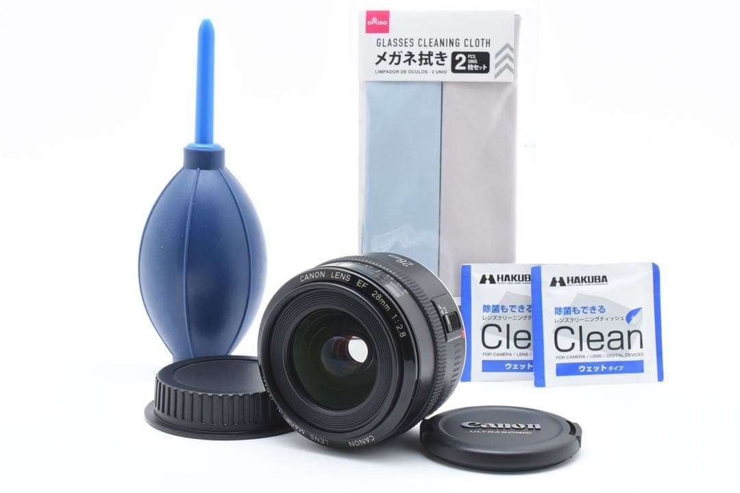 ✨写真が劇的に変わる✨CANON EF 28㎜✨F2.8 ✨単焦点レンズ✨