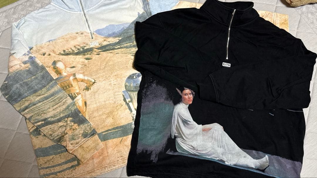 kith star wars ハーフジップスウェットセット売り