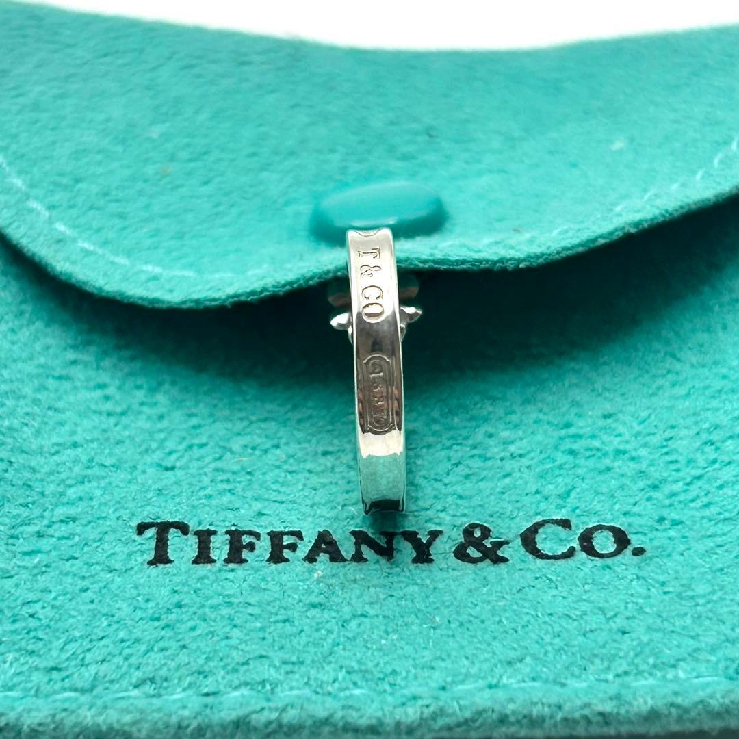 美品　ティファニー　ナロー　1837 フープ　ピアス　シルバー　925 片耳