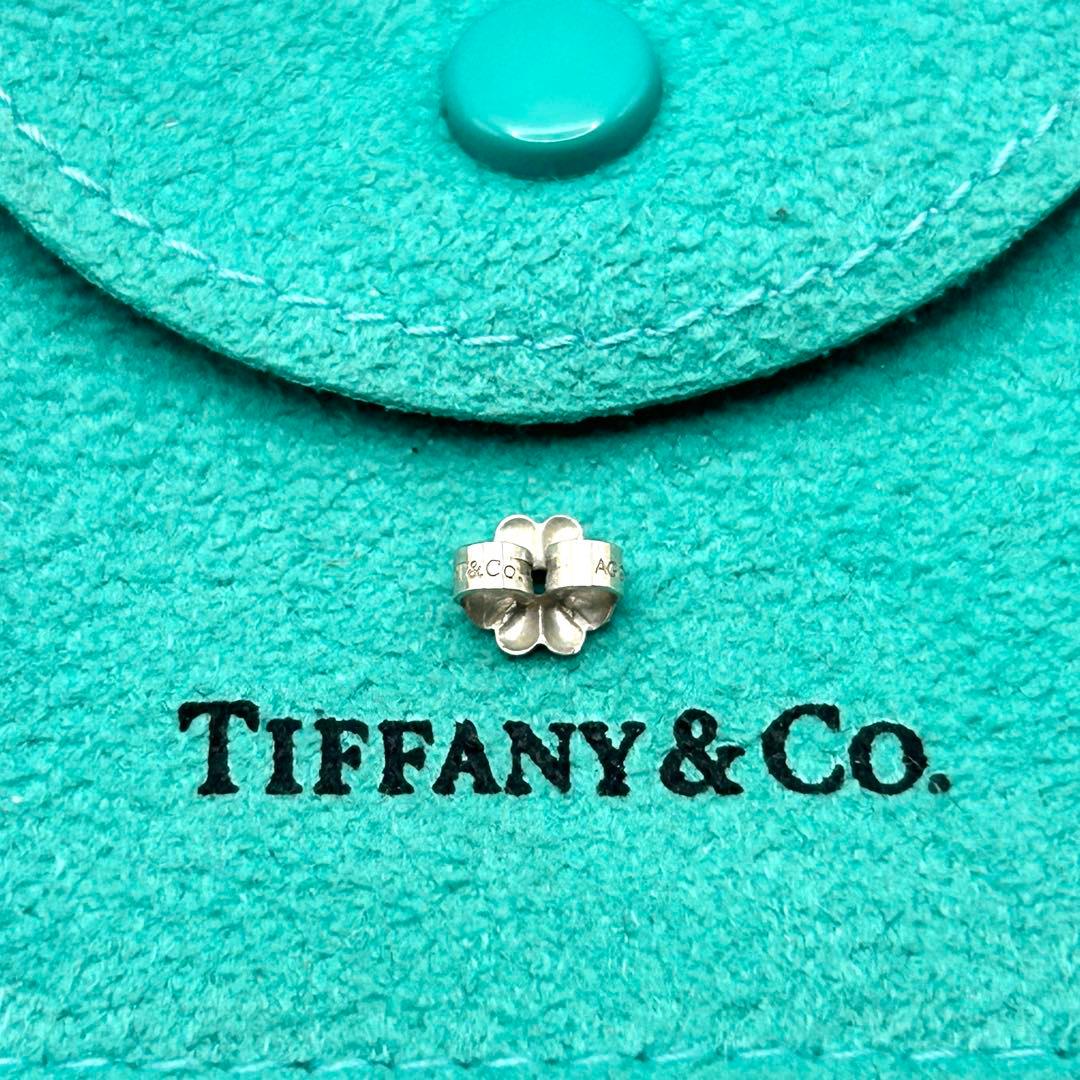 美品　ティファニー　ナロー　1837 フープ　ピアス　シルバー　925 片耳