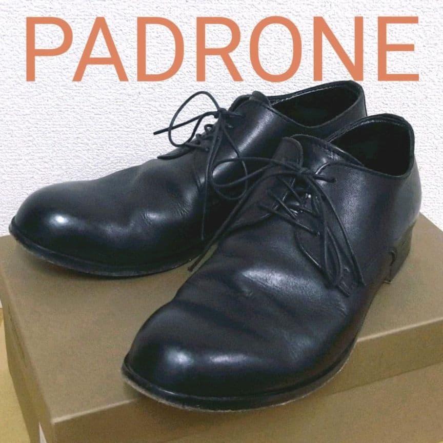 PADRONE ダービープレーントゥシューズ　サイズ41
