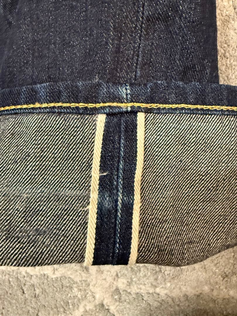 LEE ストレートデニム　インディゴ　XL サイド黒タグ