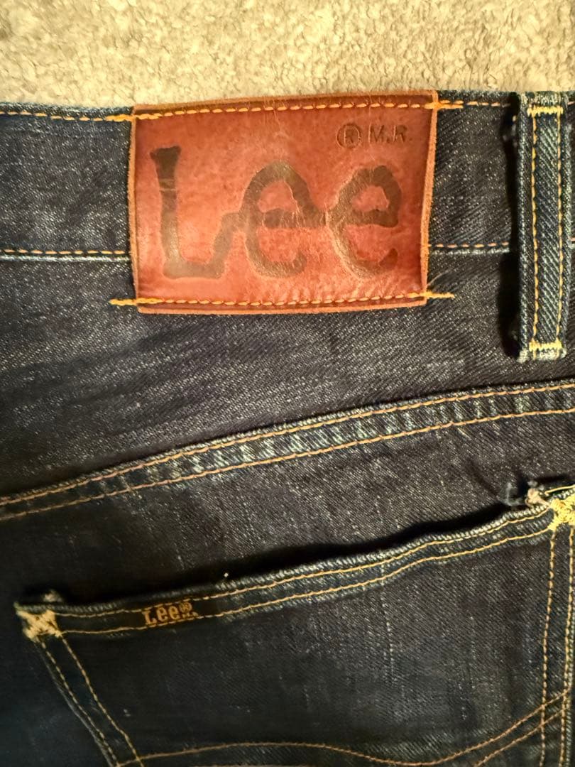 LEE ストレートデニム　インディゴ　XL サイド黒タグ