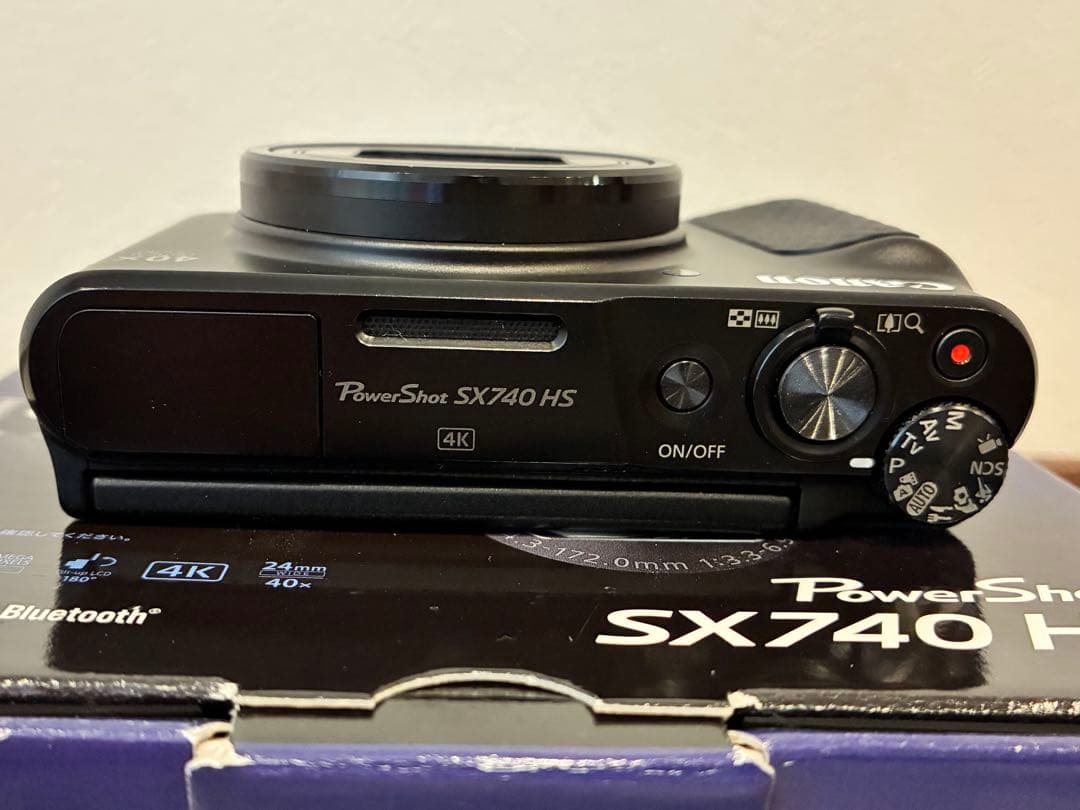 Canon PowerShot SX740hs ブラック