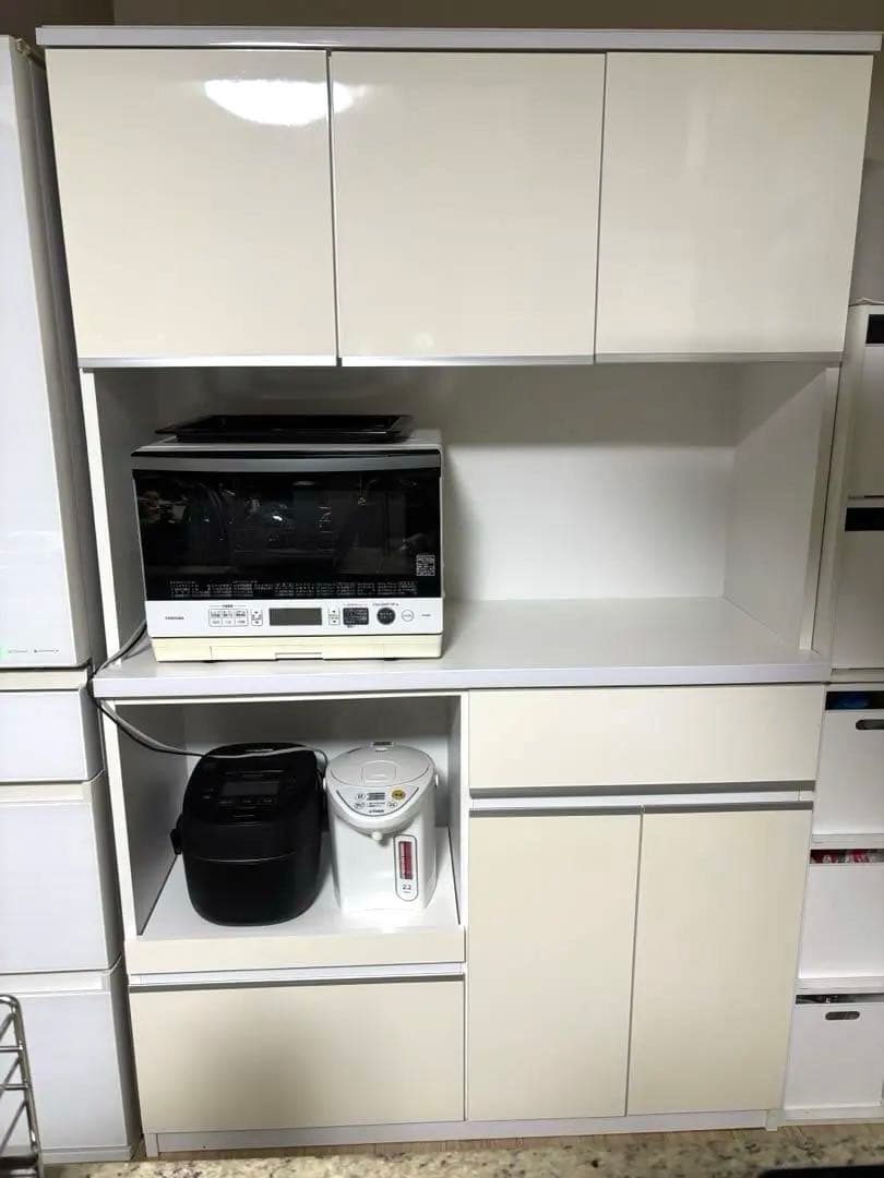 大川家具　食器棚　日本製