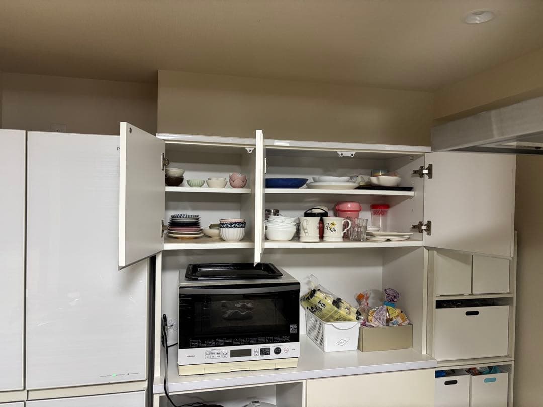 大川家具　食器棚　日本製