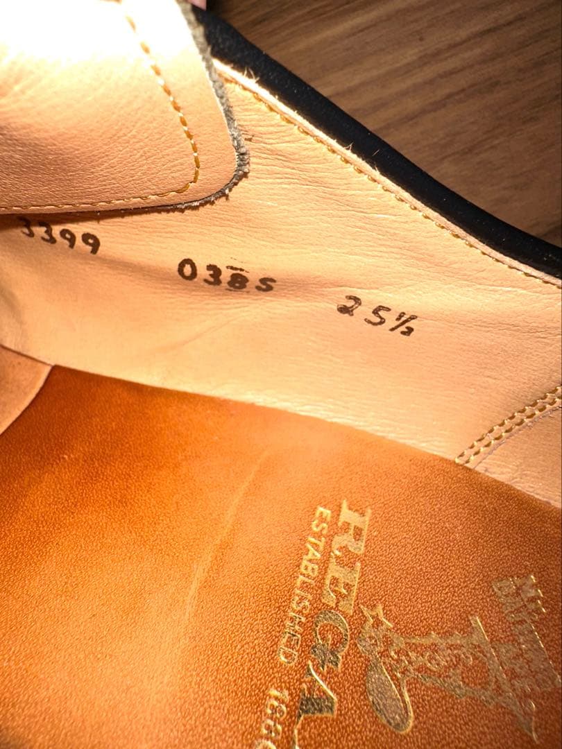 最終お値下げ！mr.bathing ape別注　REGALウイングチップシューズ