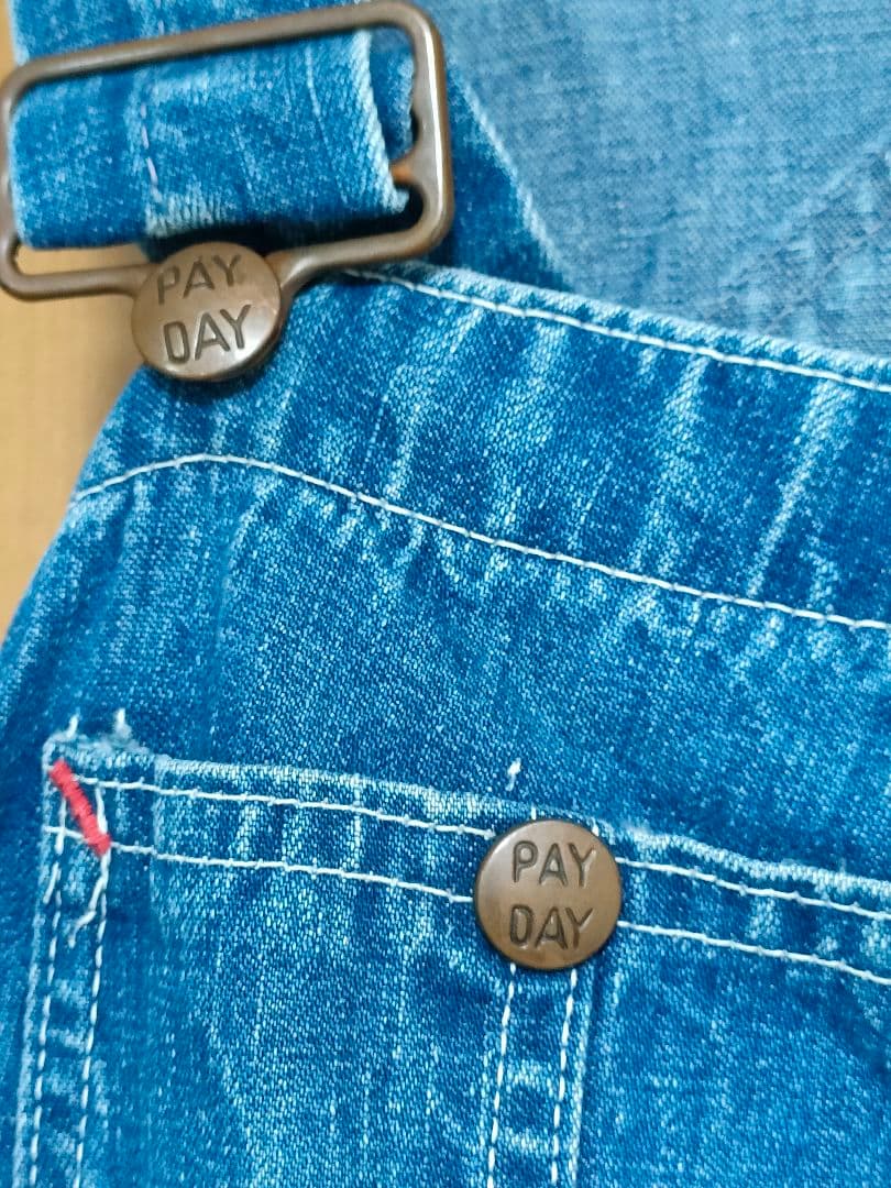 G*M様 PAY-DAY デニムオーバーオール 50's ビンテージデニム