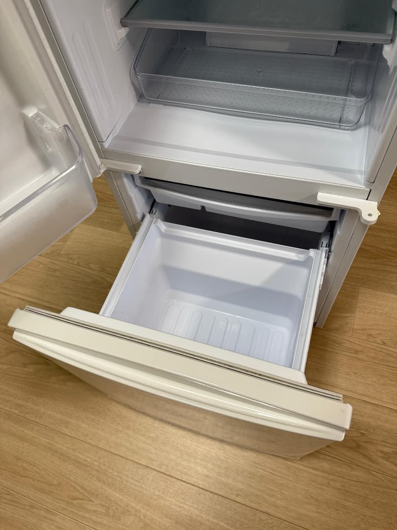 ★中古★冷蔵庫 SHARP SJ-D14D-W 2018年製 動作確認済み★