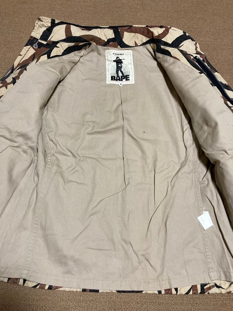APE トライバルカモ M-65 フィールドジャケット M 迷彩 エイプ