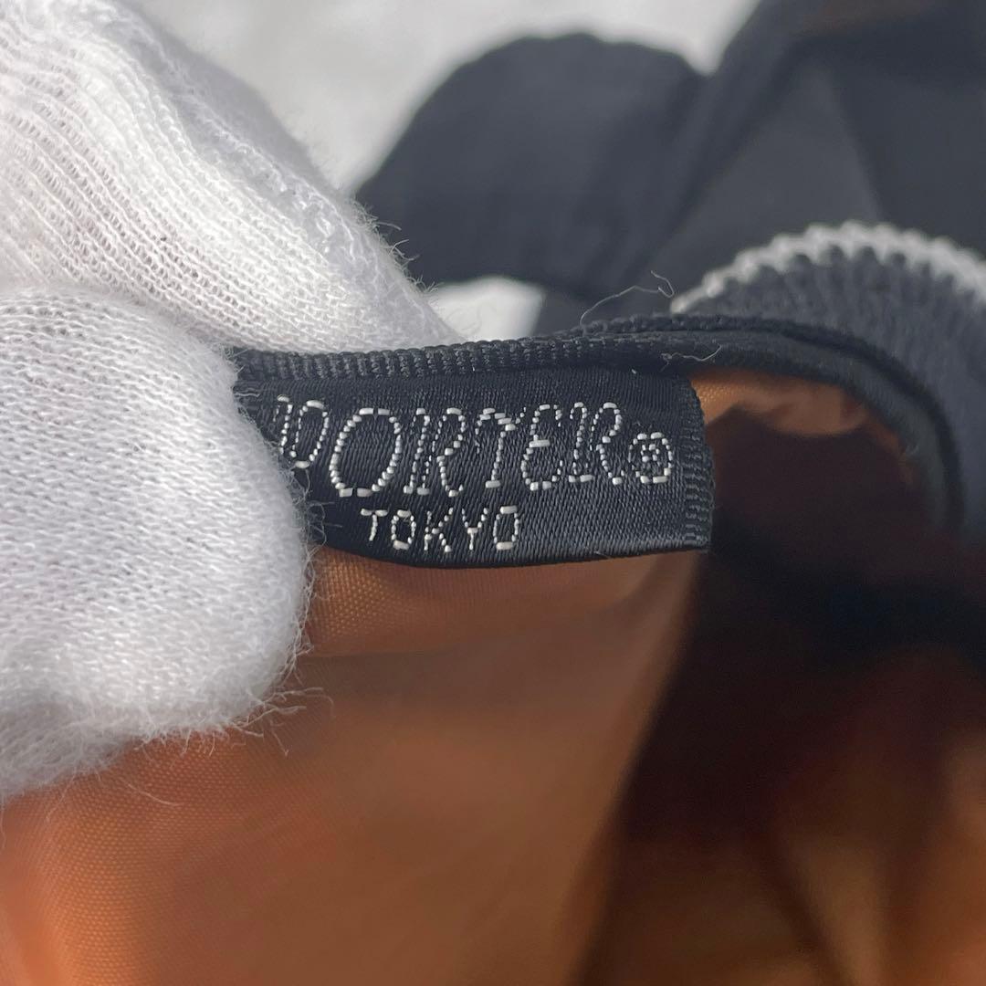 【美品】PORTER ダッフルバッグ Lボストン 筒型 タンカー 黒 吉田カバン