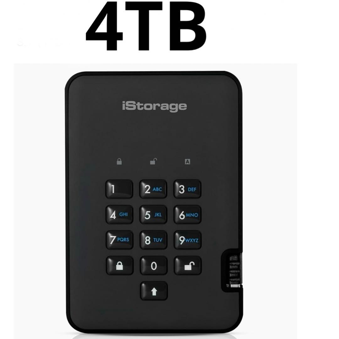 その他 iStorage diskAshur2 SSD USB 3.1 4TB