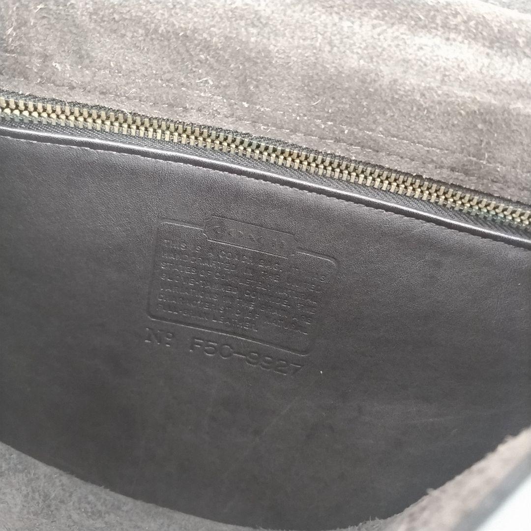 オールドコーチ　9927 ウィリス　ブラック　黒　 レザー ショルダーバッグ