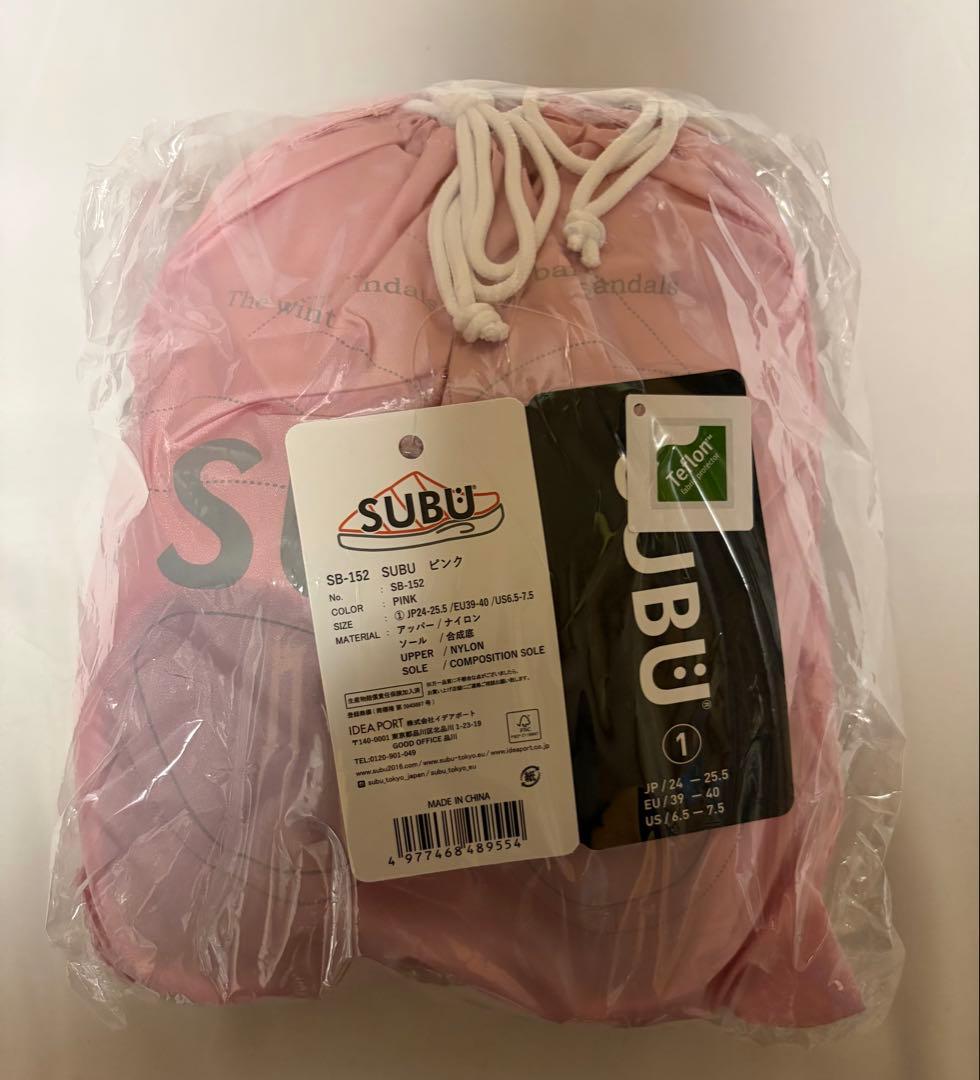 SUBU ORIGINALS F-LINE PINK スブ ピンク