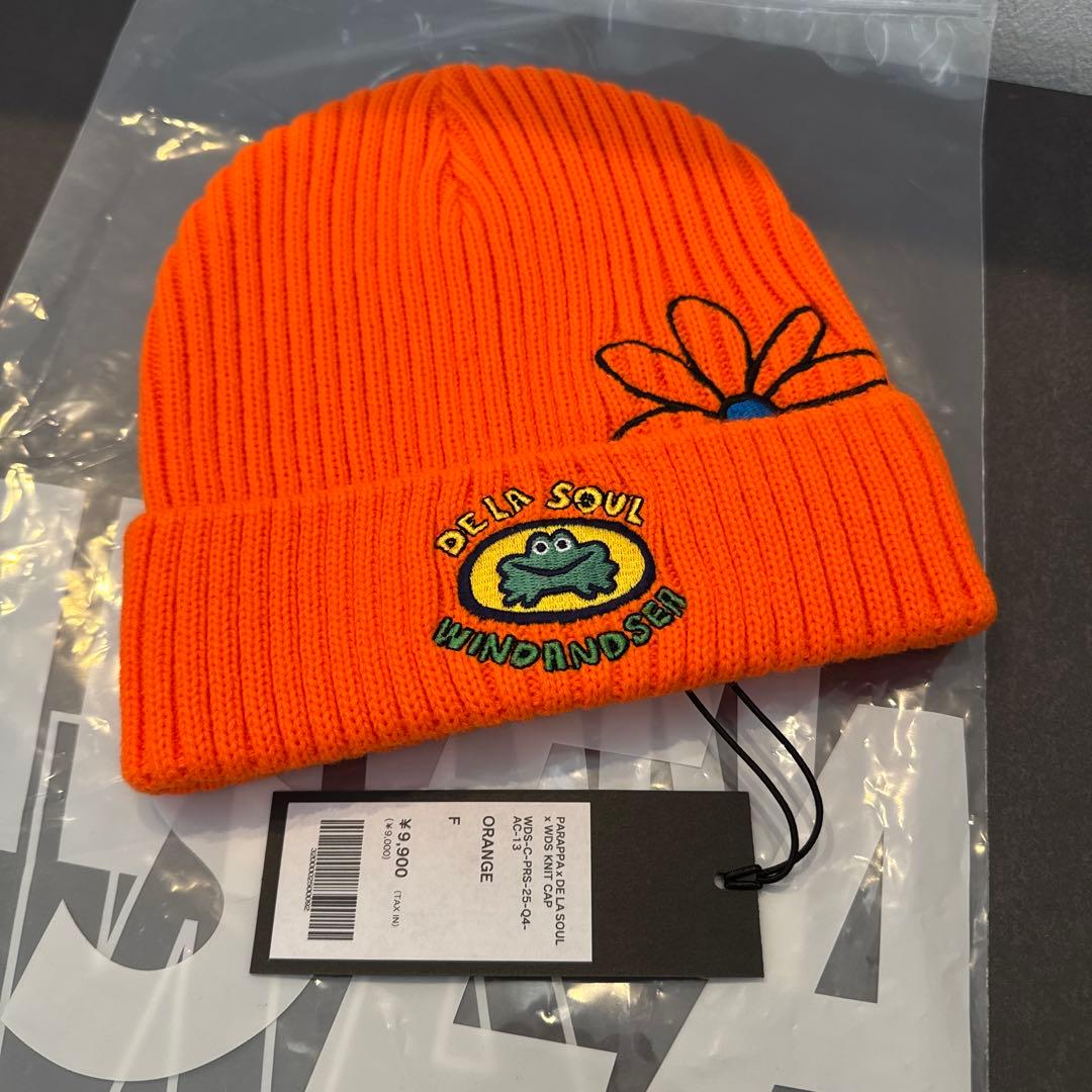 帽子 PARAPPA x DE LA SOUL x WDS KNIT CAP