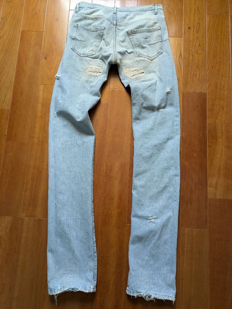 DiorHomme archive【エディ期】【28】ダメージ加工デニム