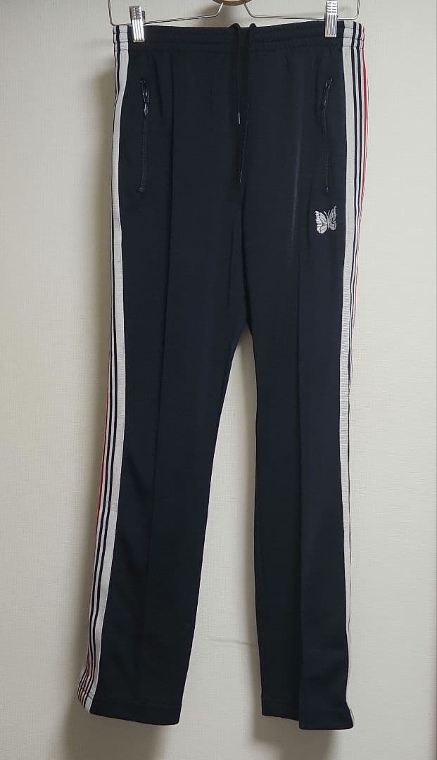 NEEDLES　完売　BEAMS BOY トラックパンツ　ネイビー　ニードルス