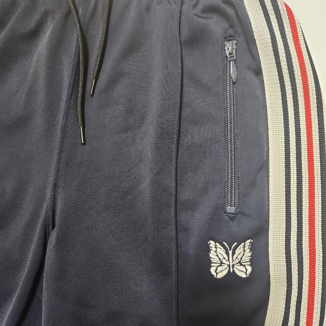 NEEDLES　完売　BEAMS BOY トラックパンツ　ネイビー　ニードルス