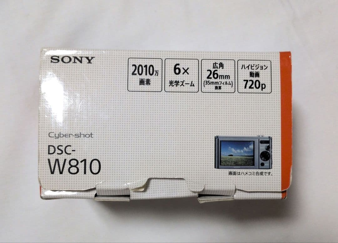 SONY Cyber-shot DSC-W810 コンパクトデジタルカメラ動作品