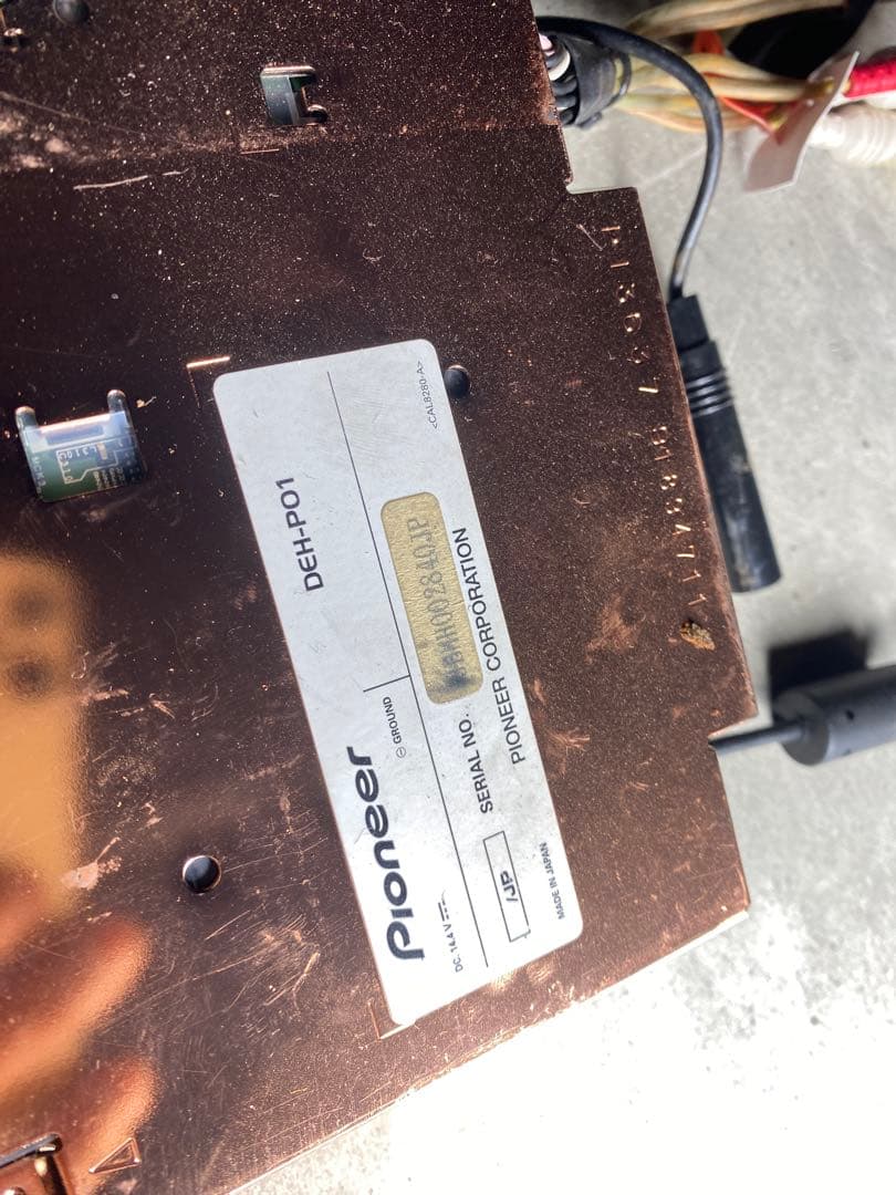 DEH-P01 カロッツェリア