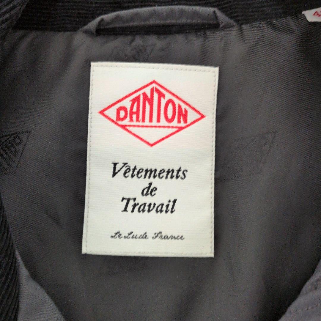 DANTON ダントン ナイロンジャケット チャコール