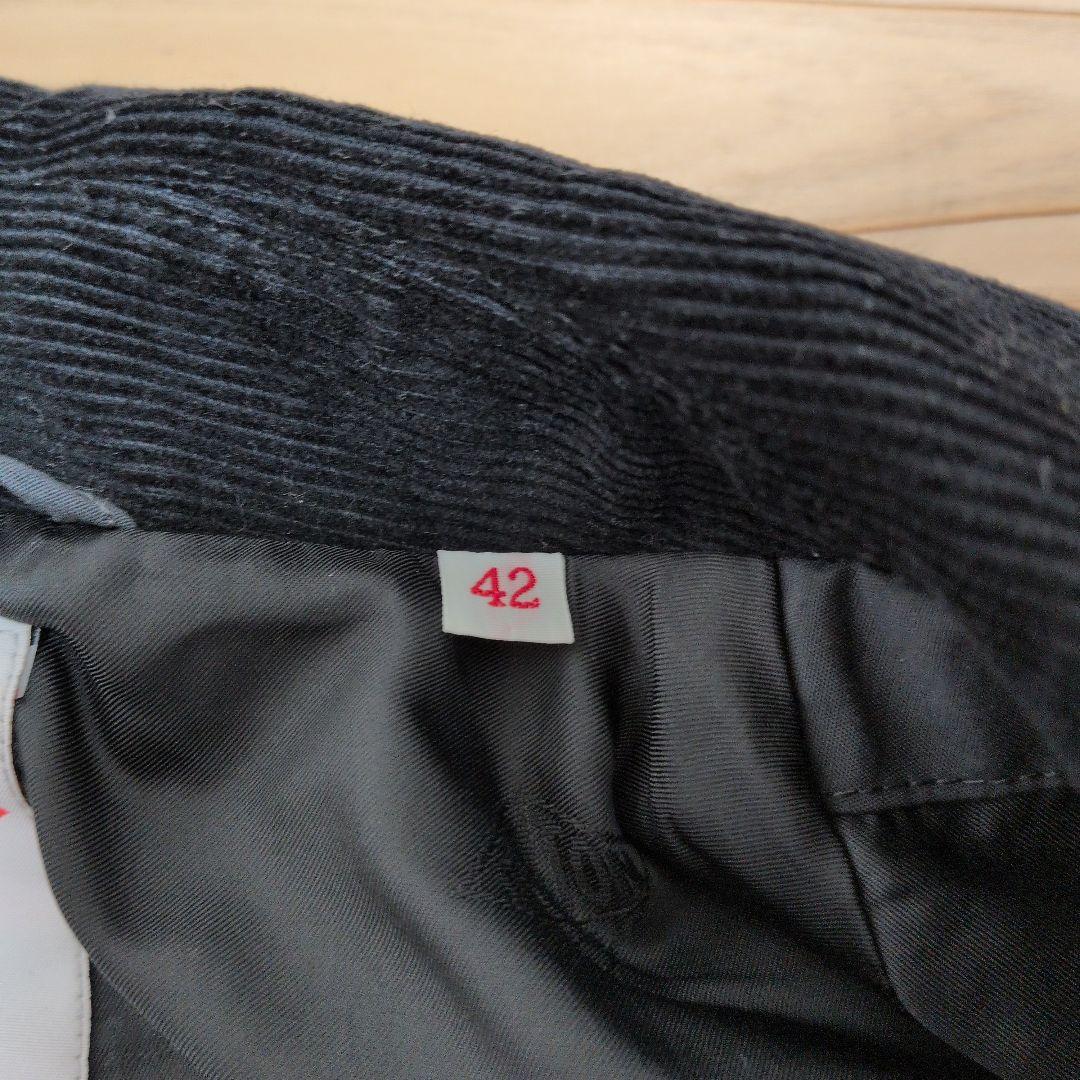 DANTON ダントン ナイロンジャケット チャコール