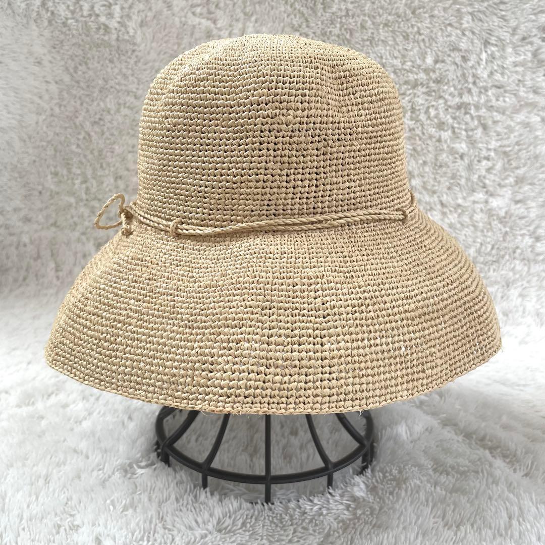 ヘレンカミンスキー✨ラフィアハット✨麦わら帽子　プロヴァンス10 ナチュラル