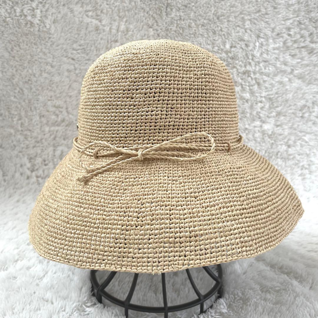ヘレンカミンスキー✨ラフィアハット✨麦わら帽子　プロヴァンス10 ナチュラル