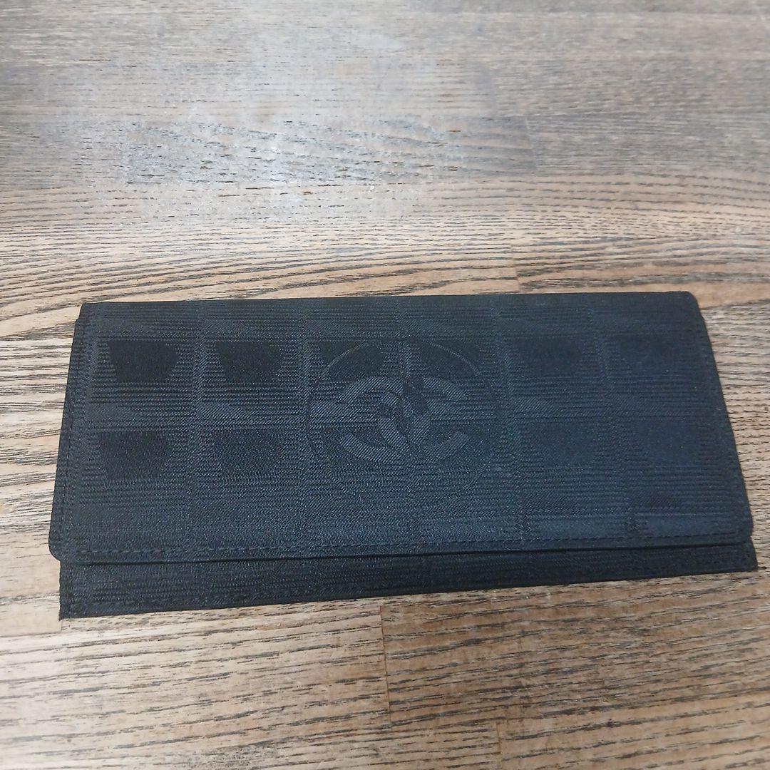 CHANEL ブラック 長財布