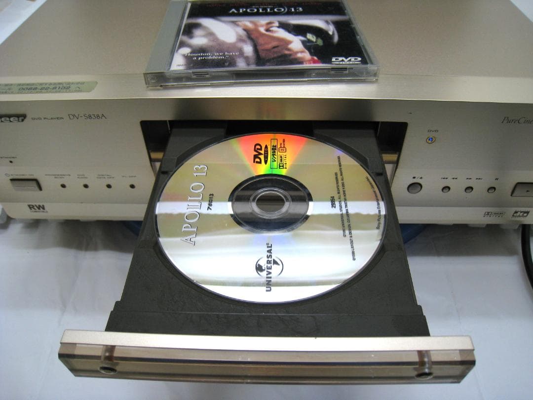 【CD　DVD再生OK】 Pioneer DV-S838A DVDプレーヤー
