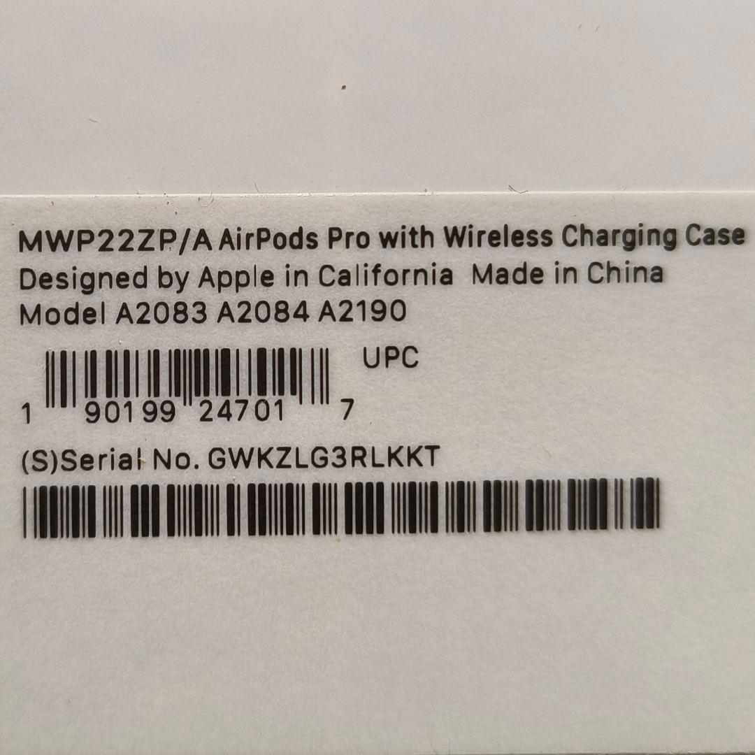 AirPods Pro 第1世代 本体・ケース・付属品完備 動作良好