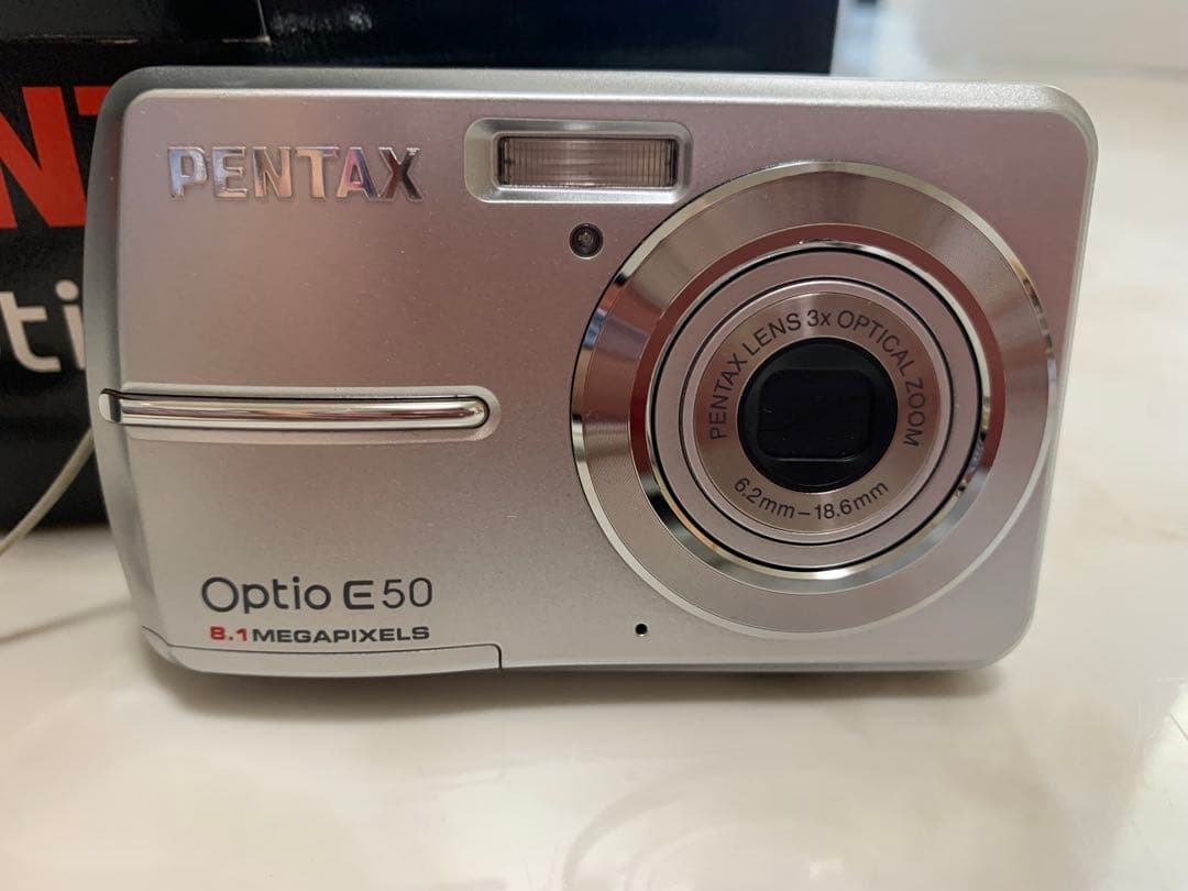 美品 動作確認済PENTAX ペンタックス Optio E50 レトロコンデジ