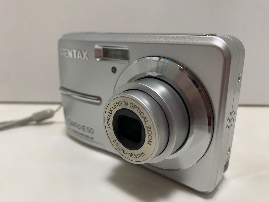 美品 動作確認済PENTAX ペンタックス Optio E50 レトロコンデジ