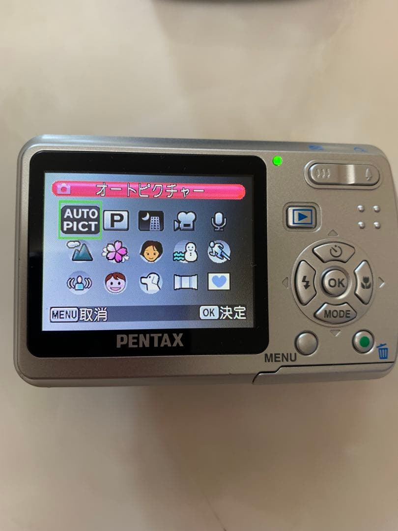 美品 動作確認済PENTAX ペンタックス Optio E50 レトロコンデジ