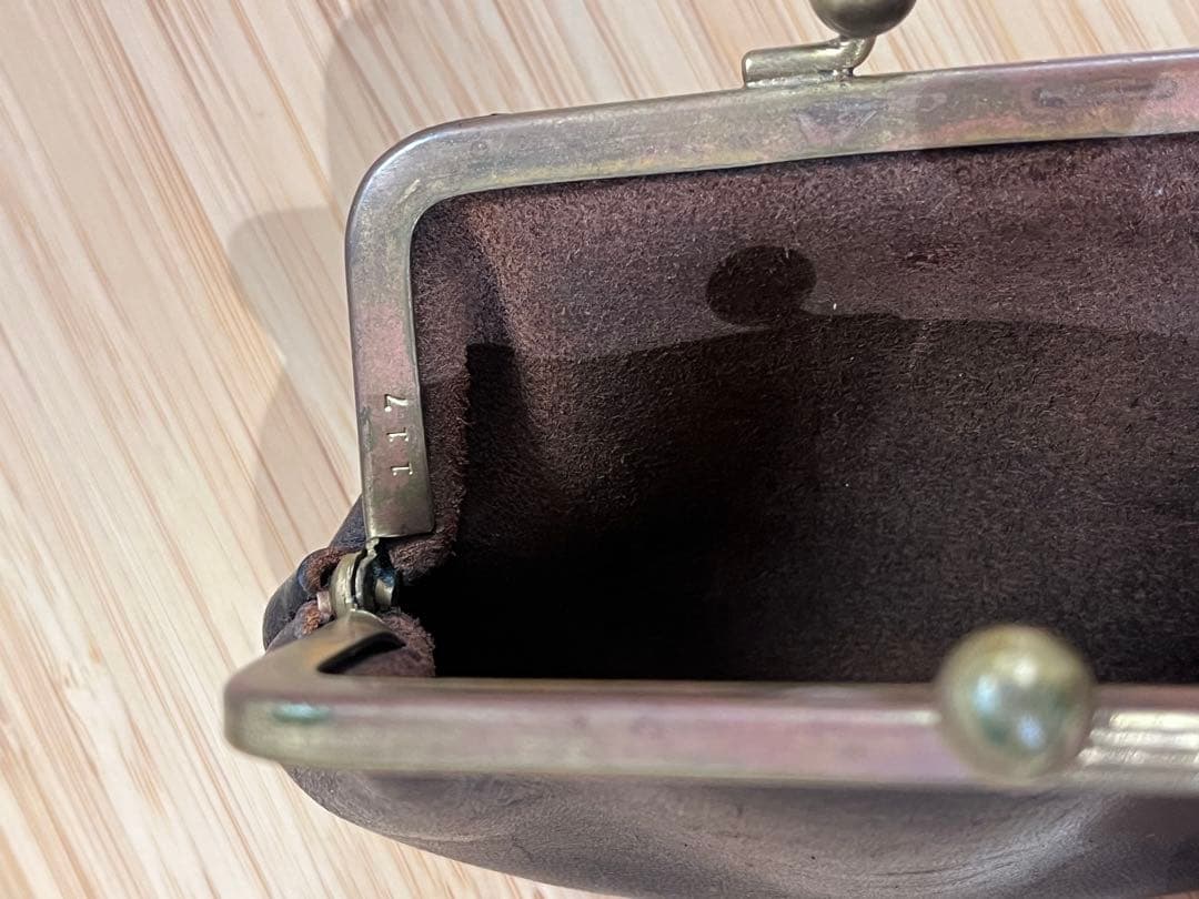 N25 レザー がま口財布 Sサイズ