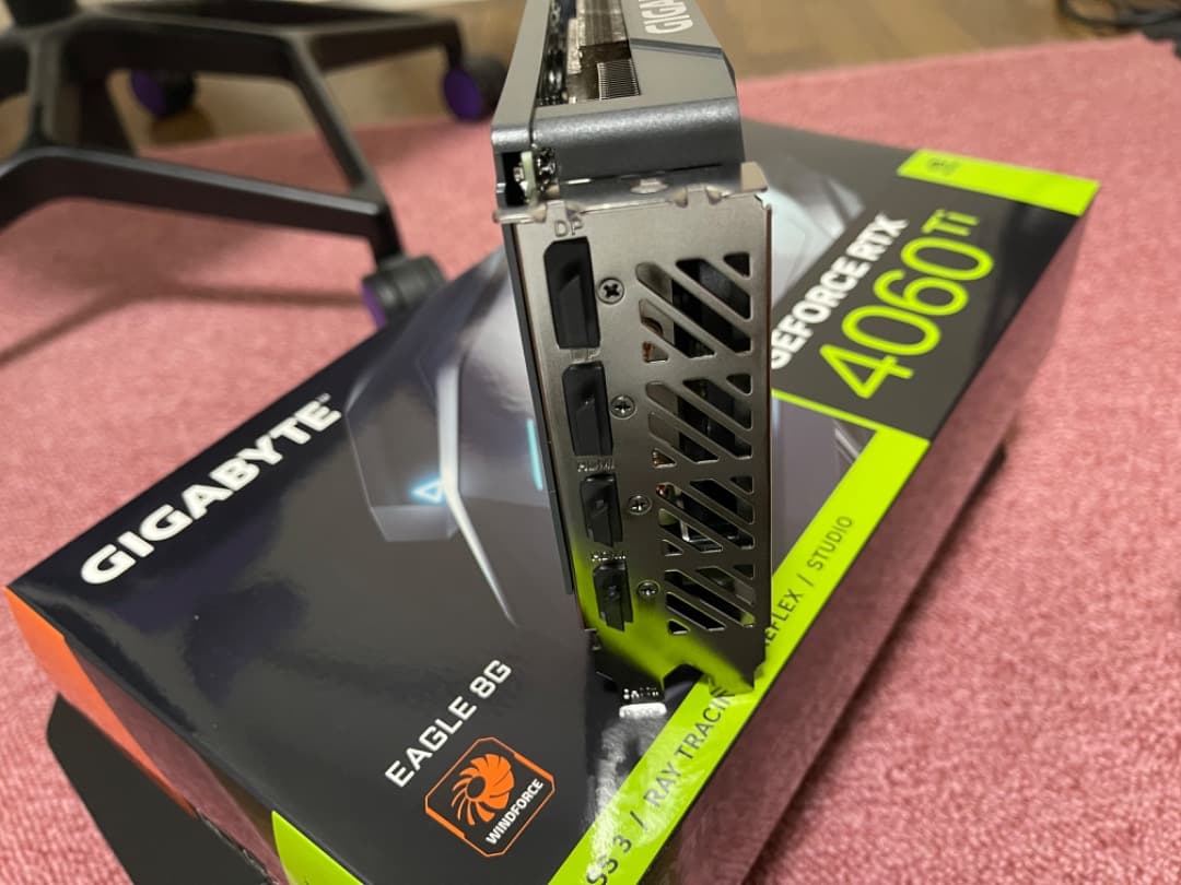 グラフィックボード・グラボ・ビデオカード GIGABYTE GeForce RTX 4060 Ti EAGLE 8G