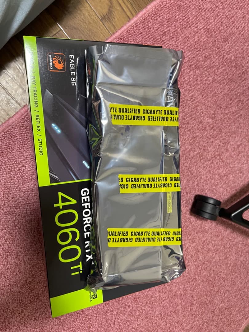 グラフィックボード・グラボ・ビデオカード GIGABYTE GeForce RTX 4060 Ti EAGLE 8G