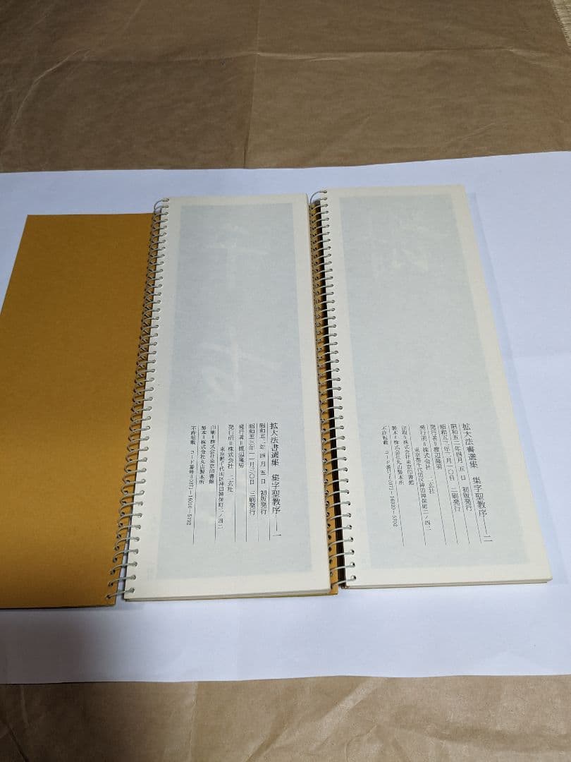 拡大法書選集５種類合計12冊