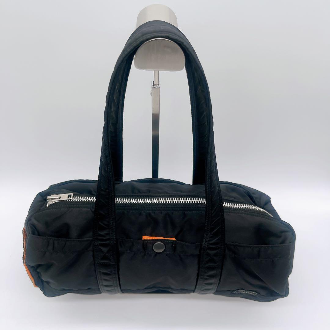 【PORTER】ポーター TANKER タンカー ドラムバッグ ブラック 黒