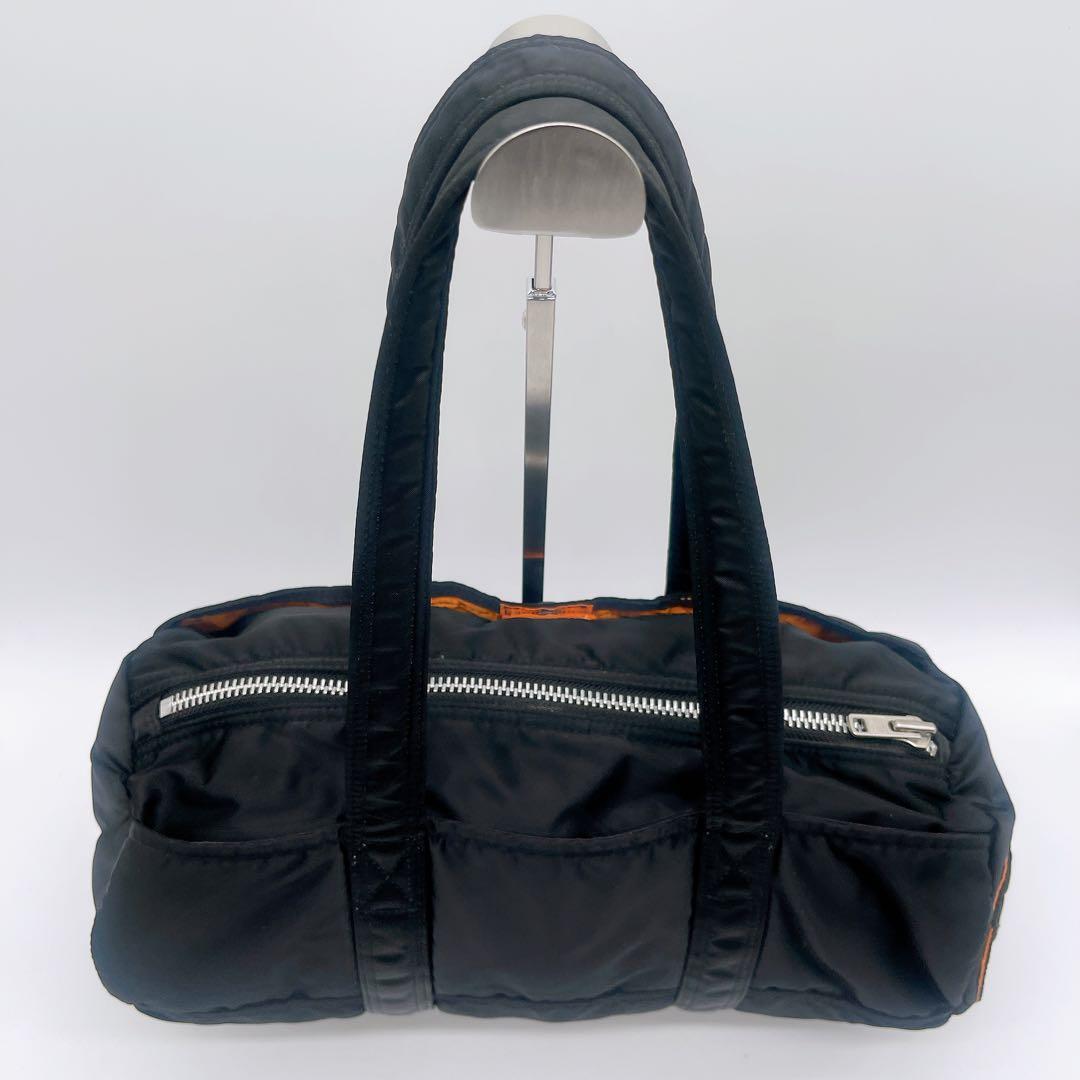 【PORTER】ポーター TANKER タンカー ドラムバッグ ブラック 黒