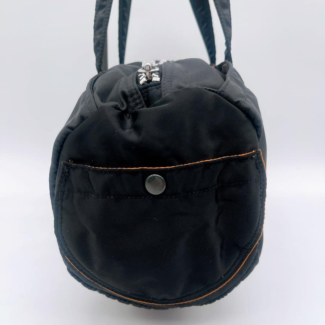 【PORTER】ポーター TANKER タンカー ドラムバッグ ブラック 黒