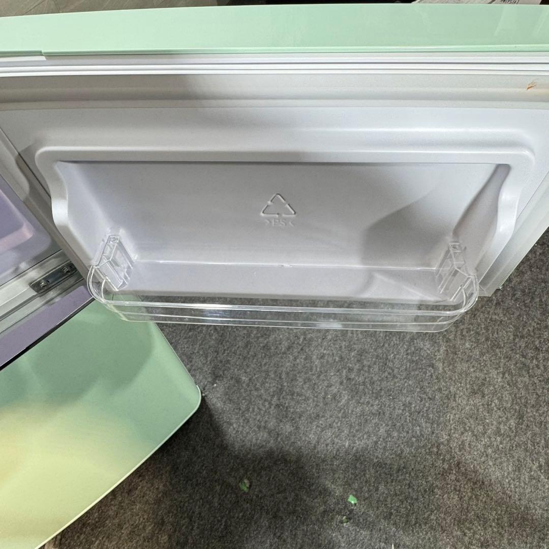 IRIS OHYAMA 冷蔵庫 小型 81L レトロ調 おしゃれ d3228