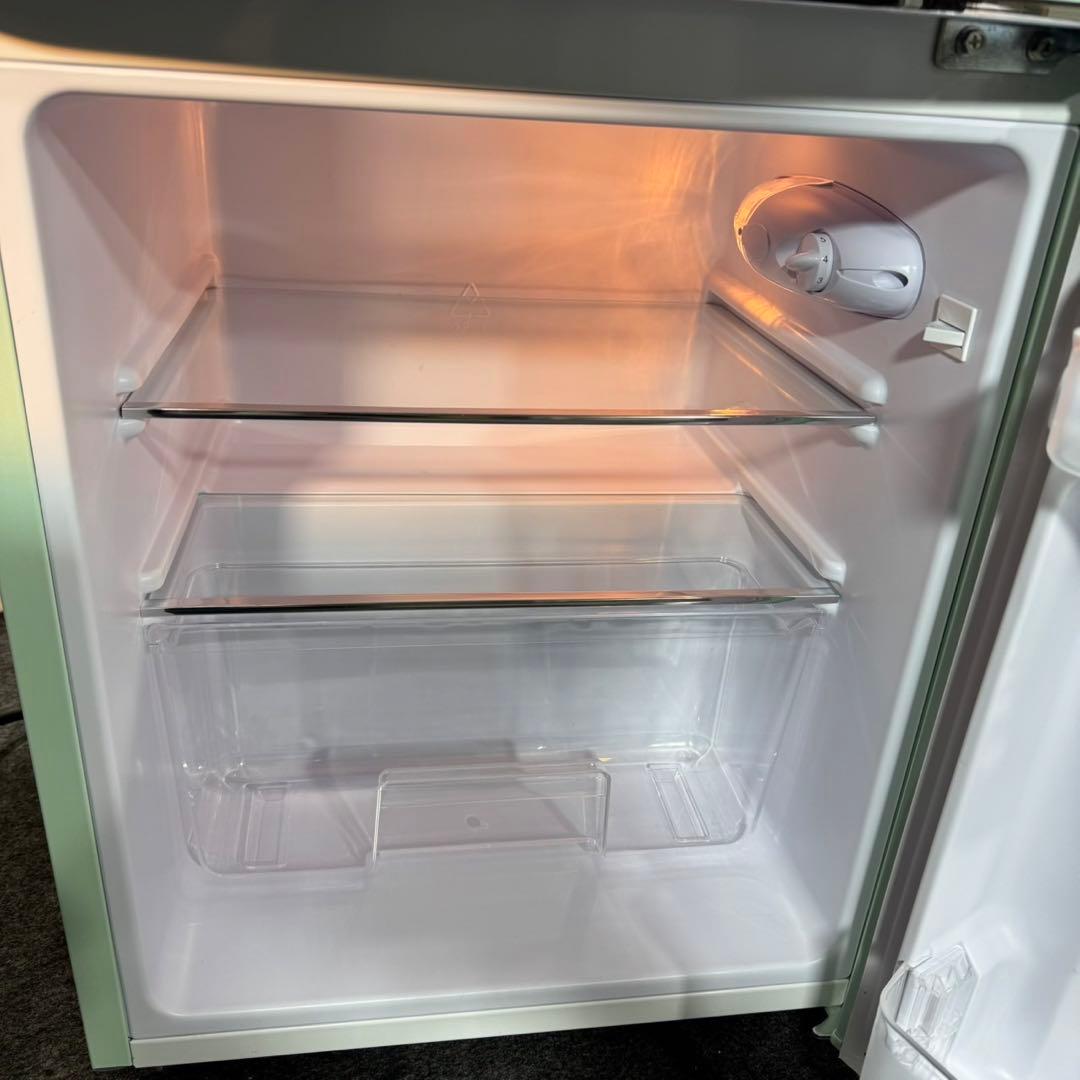 IRIS OHYAMA 冷蔵庫 小型 81L レトロ調 おしゃれ d3228