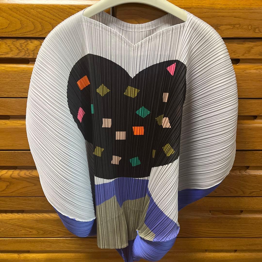 【美品　レア】プリーツプリーズ　IKKO TANAKAコラボ　トップス